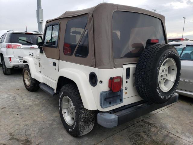 Photo 3 from auction – 1999 JEEP WRANGLER / with VIN 1J4FY49S8XP452417