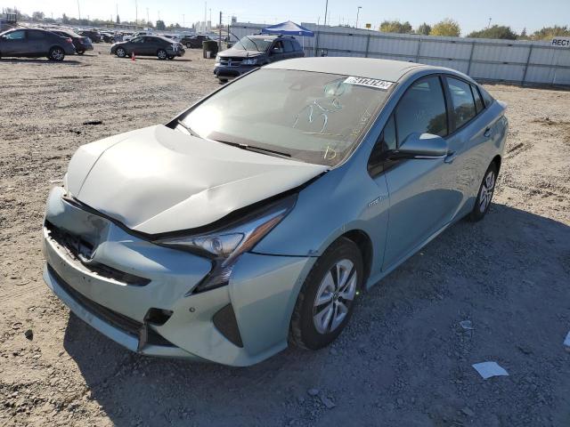 Photo 2 from auction – 2018 TOYOTA PRIUS with VIN JTDKBRFU3J3590857