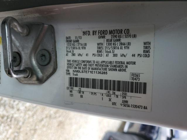 Photo 10 from auction – 2014 FORD TRANSIT CO with VIN NM0LS7E71E1136285