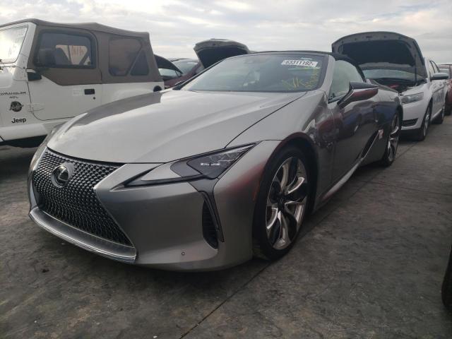 Photo 2 from auction – 2021 LEXUS LC 500 with VIN JTHKPAAY4MA103662