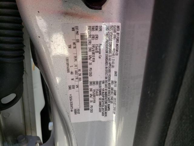 Photo 10 from auction – 2016 FORD FOCUS S with VIN 1FADP3E21GL207455