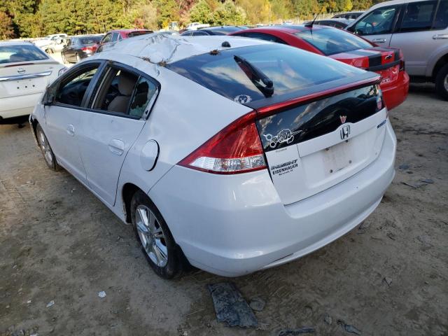 Photo 3 from auction – 2010 HONDA INSIGHT EX with VIN JHMZE2H70AS030335