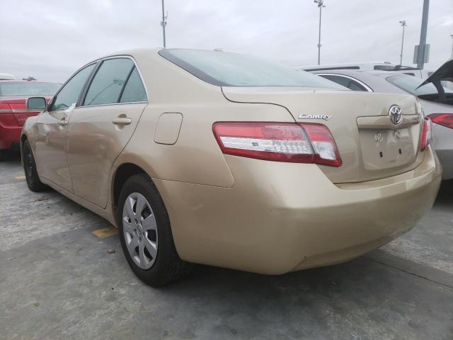 Photo 3 from auction – 2010 TOYOTA CAMRY BASE with VIN 4T1BF3EKXAU116377