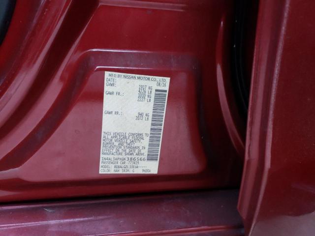 Photo 10 from auction – 2016 NISSAN ALTIMA 2.5 with VIN 1N4AL3APXGN386566