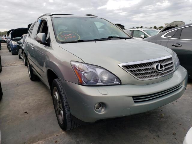 LEXUS RX 400H 2008 with VIN JTJHW31U082040015 - Photo from auction
