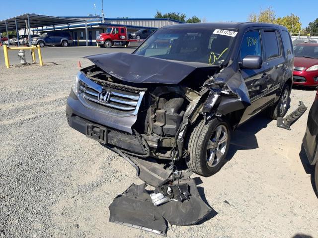 Photo 2 from auction – 2014 HONDA PILOT EXL with VIN 5FNYF4H5XEB049837