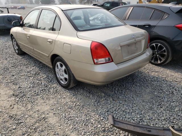 Photo 3 from auction – 2002 HYUNDAI ELANTRA GL with VIN KMHDN45D32U259742