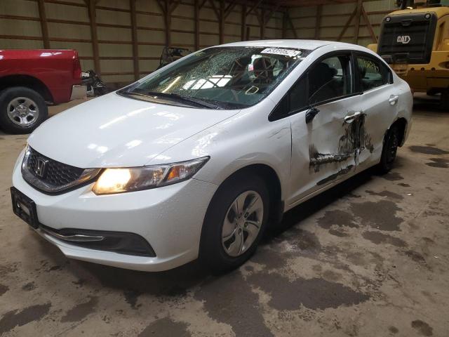 Photo 2 from auction – 2013 HONDA CIVIC LX with VIN 2HGFB2F41DH107152