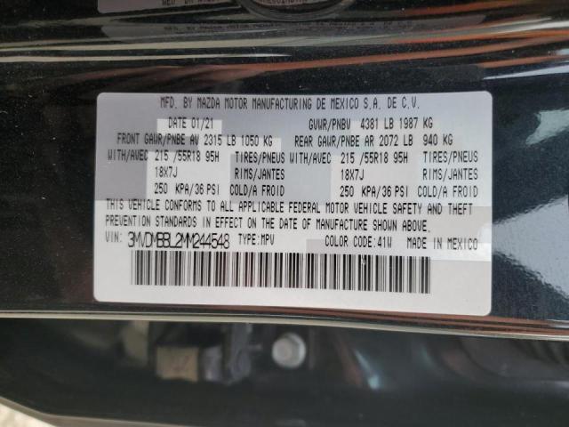 Photo 10 from auction – 2021 MAZDA CX-30 SELE with VIN 3MVDMBBL2MM244548