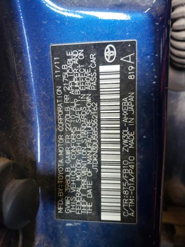 Photo 10 from auction – 2011 TOYOTA PRIUS with VIN JTDKN3DU5B5362162