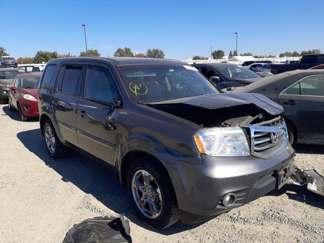 HONDA PILOT EXL 2014 with VIN 5FNYF4H5XEB049837 - Photo from auction