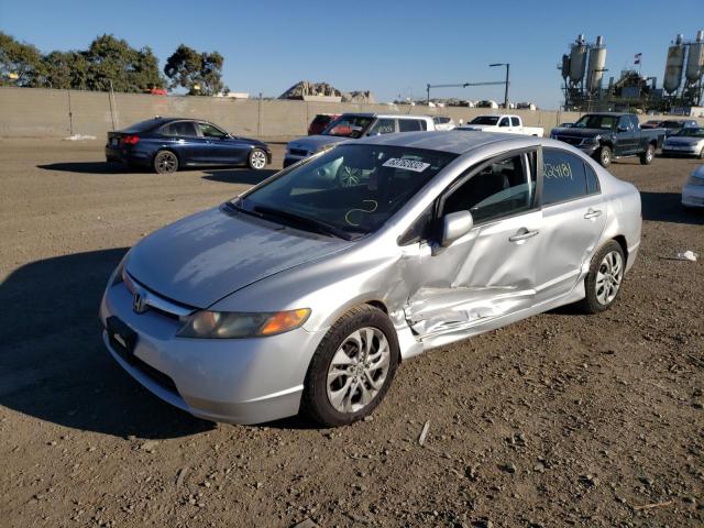 Photo 2 from auction – 2007 HONDA CIVIC LX with VIN 2HGFA16597H503534