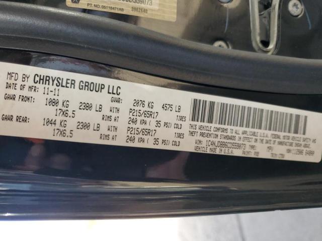Photo 10 from auction – 2012 JEEP COMPASS SP with VIN 1C4NJDBB6CD559073