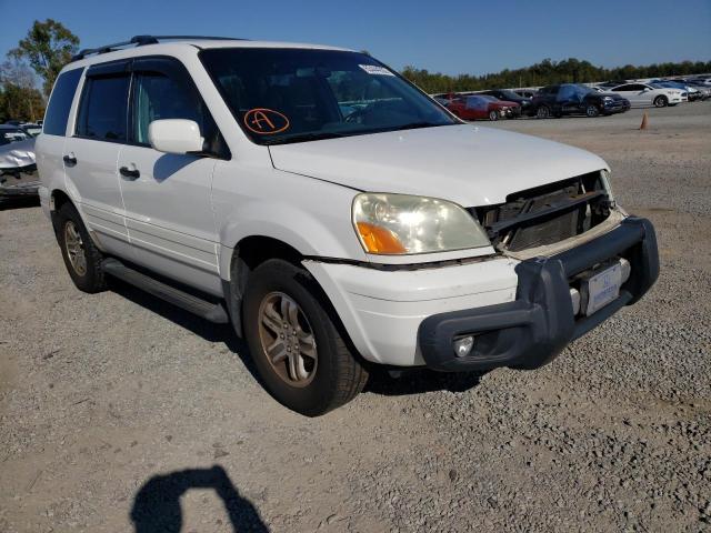 Photo 1 from auction – 2004 HONDA PILOT EXL with VIN 2HKYF18614H552339