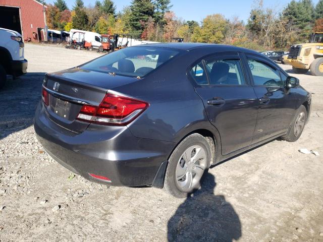 Photo 4 from auction – 2013 HONDA CIVIC LX with VIN 2HGFB2F57DH597301