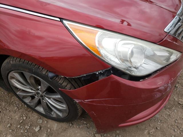 Photo 9 from auction – 2012 HYUNDAI SONATA SE with VIN 5NPEC4AB4CH427239