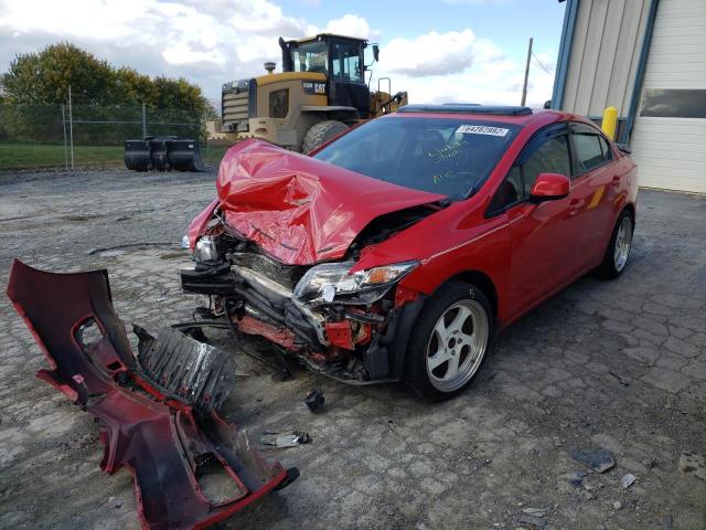 Photo 2 from auction – 2013 HONDA CIVIC with VIN 2HGFB6E56DH711085