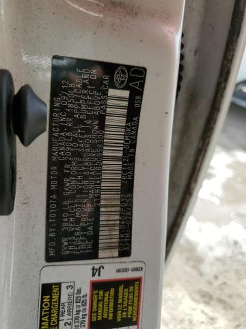 Photo 10 from auction – 2013 TOYOTA COROLLA BA with VIN 2T1BU4EE6DC956300