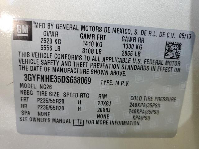 Photo 10 from auction – 2013 CADILLAC SRX PERFOR with VIN 3GYFNHE35DS638069