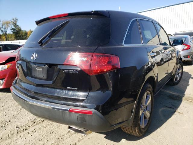 Photo 4 from auction – 2012 ACURA MDX TECHNO with VIN 2HNYD2H35CH502143