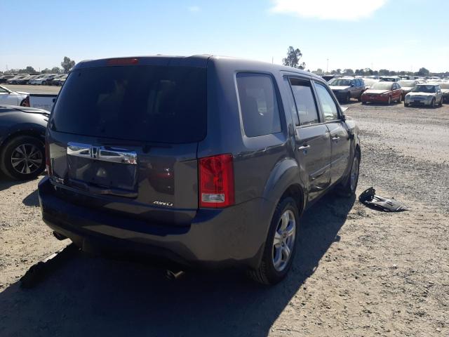 Photo 4 from auction – 2014 HONDA PILOT EXL with VIN 5FNYF4H5XEB049837