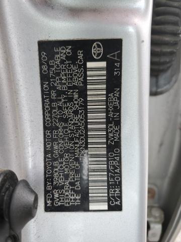 Photo 10 from auction – 2010 TOYOTA PRIUS with VIN JTDKN3DU2A5053179