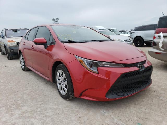 TOYOTA COROLLA LE 2021 with VIN 5YFEPMAE6MP195990 - Photo from auction