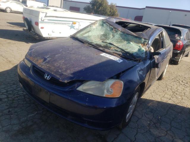 Photo 9 from auction – 2001 HONDA CIVIC SI with VIN 1HGEM229X1L045577