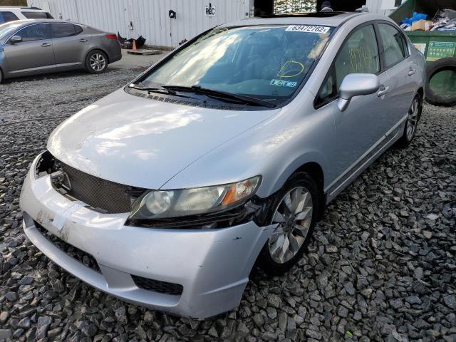 Photo 2 from auction – 2010 HONDA CIVIC EXL with VIN 2HGFA1F92AH548812