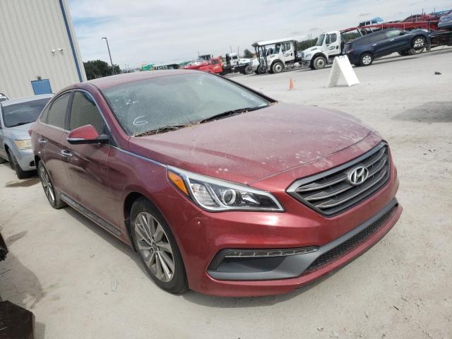 Photo 1 from auction – 2016 HYUNDAI SONATA SPO with VIN 5NPE34AF0GH390523