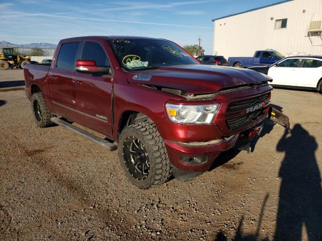 RAM 1500 BIG H 2019 with VIN 1C6RREFT4KN871329 - Photo from auction