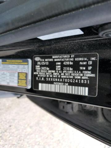 Photo 10 from auction – 2013 KIA OPTIMA EX with VIN 5XXGN4A78DG241831