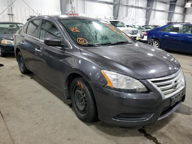 Photo 1 from auction – 2013 NISSAN SENTRA S with VIN 3N1AB7AP7DL708213