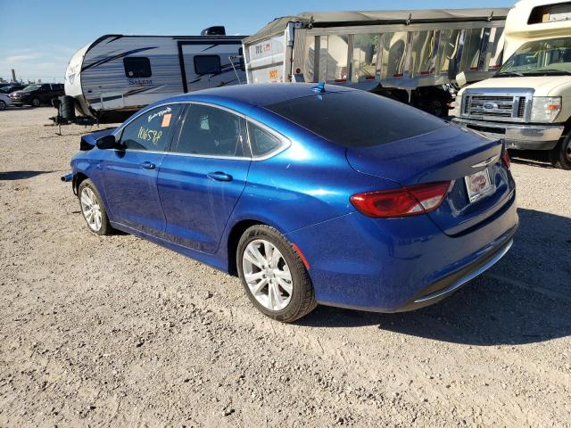 Photo 2 from auction – 2015 CHRYSLER 200 LIMITE with VIN 1C3CCCAB4FN609601