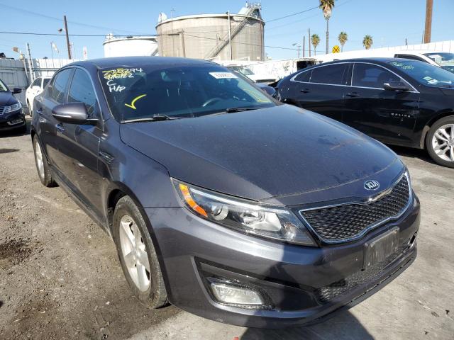 KIA OPTIMA LX 2015 with VIN KNAGM4A7XF5649335 - Photo from auction