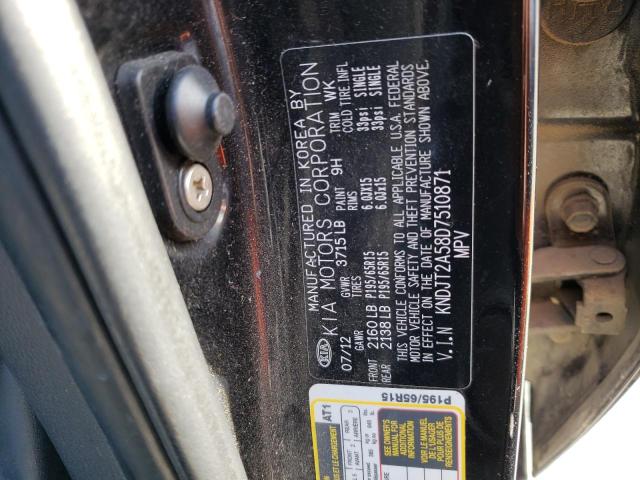 Photo 10 from auction – 2013 KIA SOUL with VIN KNDJT2A58D7510871