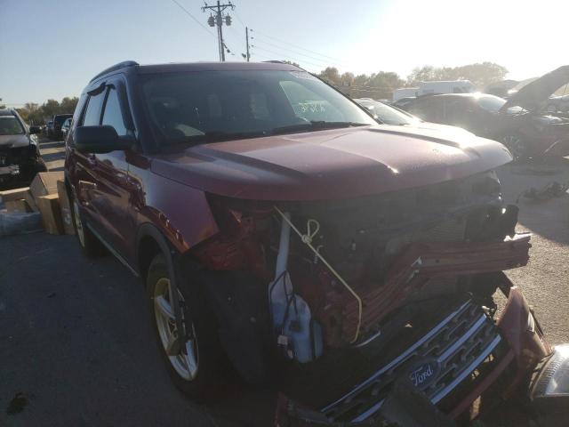 FORD EXPLORER X 2018 with VIN 1FM5K7D89JGB03978 - Photo from auction