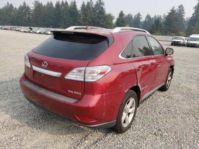 Photo 4 from auction – 2011 LEXUS RX 350 with VIN 2T2BK1BA1BC081450