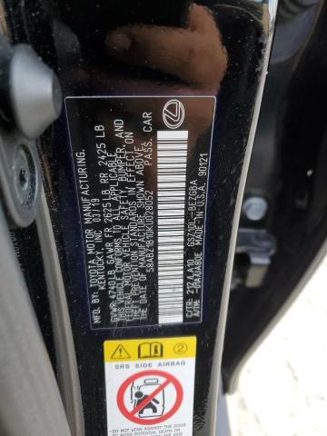 Photo 10 from auction – 2019 LEXUS ES 350 with VIN 58ABZ1B10KU028052