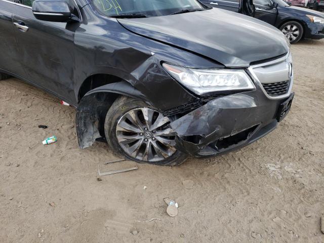 Photo 9 from auction – 2014 ACURA MDX TECHNO with VIN 5FRYD4H69EB014462