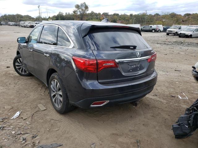 Photo 3 from auction – 2014 ACURA MDX TECHNO with VIN 5FRYD4H69EB014462
