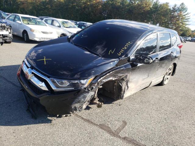 Photo 2 from auction – 2018 HONDA CR-V EX with VIN 7FARW2H55JE014985
