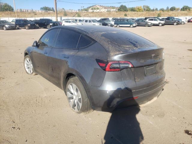 Photo 3 from auction – 2022 TESLA MODEL Y with VIN 7SAYGDEE5NF443654