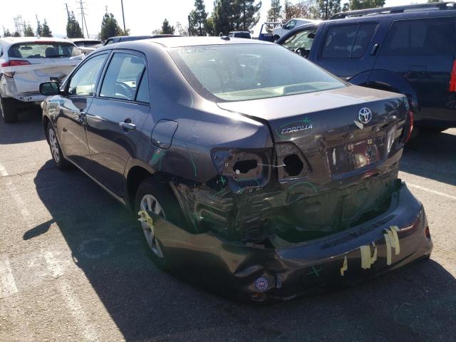 Photo 3 from auction – 2010 TOYOTA COROLLA BA with VIN JTDBU4EE0AJ084602