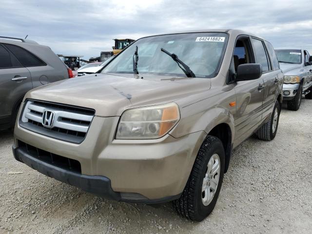 Photo 2 from auction – 2007 HONDA PILOT LX with VIN 5FNYF28197B018065
