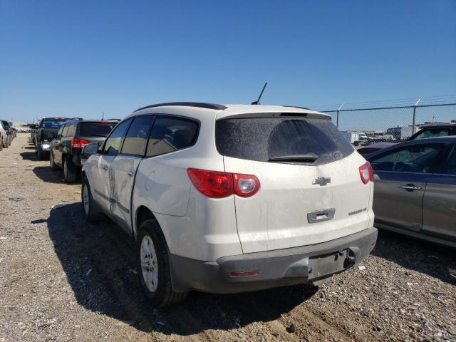 Photo 3 from auction – 2011 CHEVROLET TRAVERSE L with VIN 1GNKRFED6BJ111007