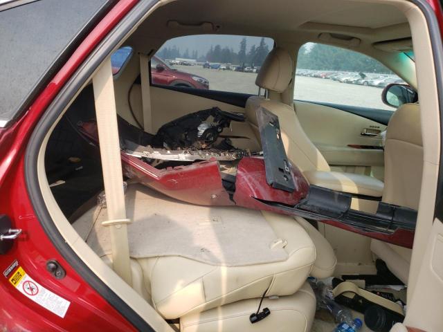 Photo 6 from auction – 2011 LEXUS RX 350 with VIN 2T2BK1BA1BC081450