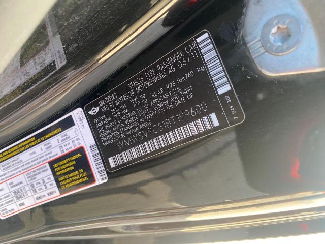 Photo 10 from auction – 2011 MINI COOPER JOH with VIN WMWSV9C51BT199600