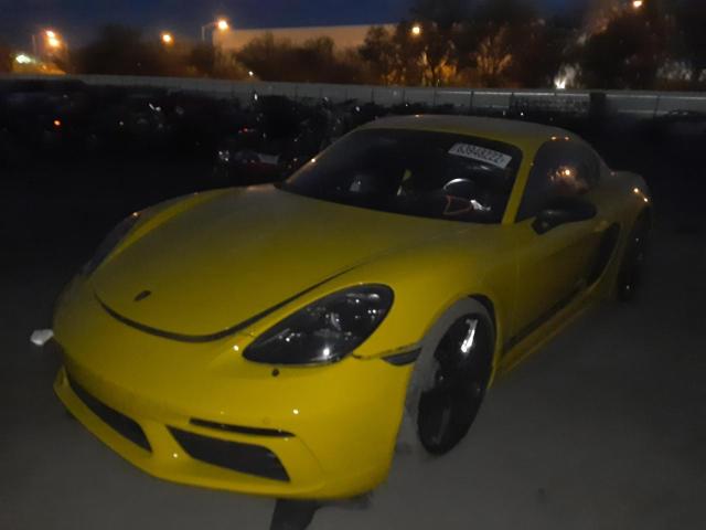Photo 2 from auction – 2021 PORSCHE CAYMAN BAS with VIN WP0AA2A86MK260088