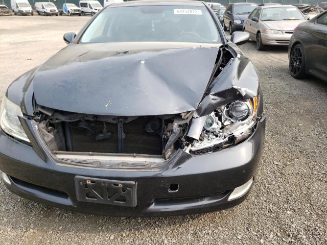 Photo 9 from auction – 2007 LEXUS LS 460 with VIN JTHBL46F275020068
